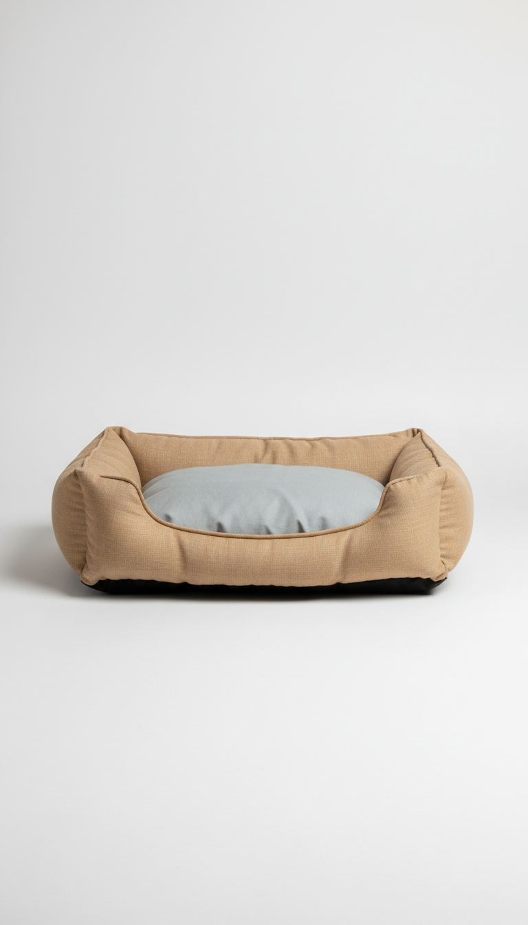 Designer Linen Pet Bed